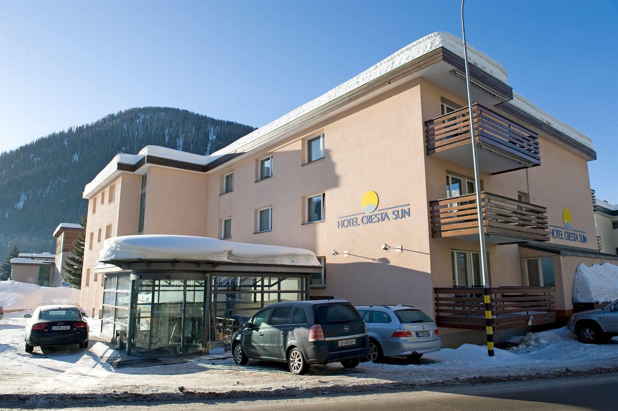 Hotel Cresta Sun à Davos Extérieur photo